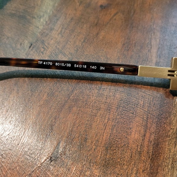 Tiffany & Company TF4170 Logo T Cat Eye Sunglasses in Havanah Brown.  MA#621 - Picture 14 of 17